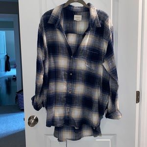 Oversized flannel